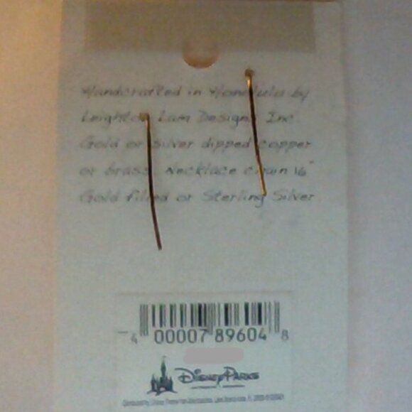 Brand New Official Disney Parks Aulani Silver-Dipped Turtle Drop Earrings - Picture 2 of 5